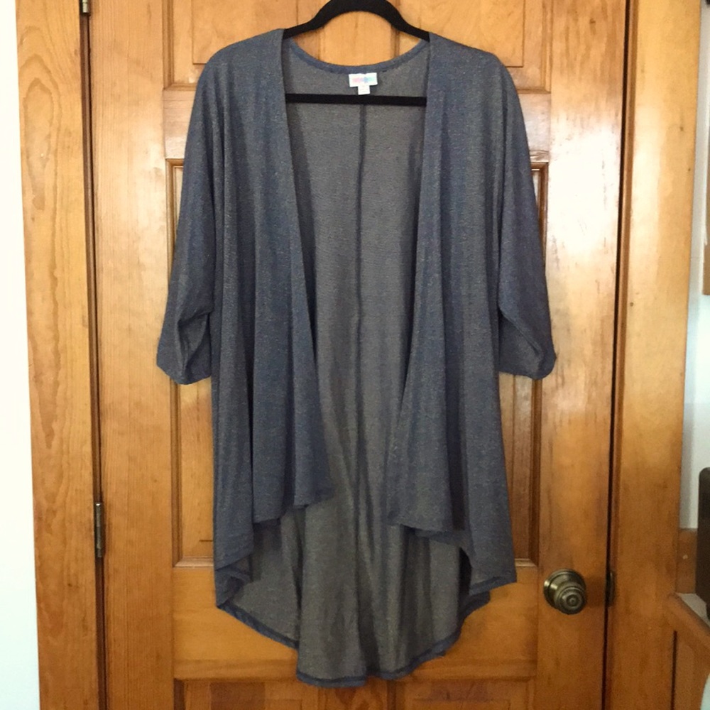Sparkly purple gold kimono 4/$15 💕